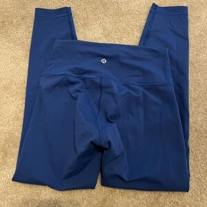 Lululemon Wunder Train Blue 25” Sz. 6